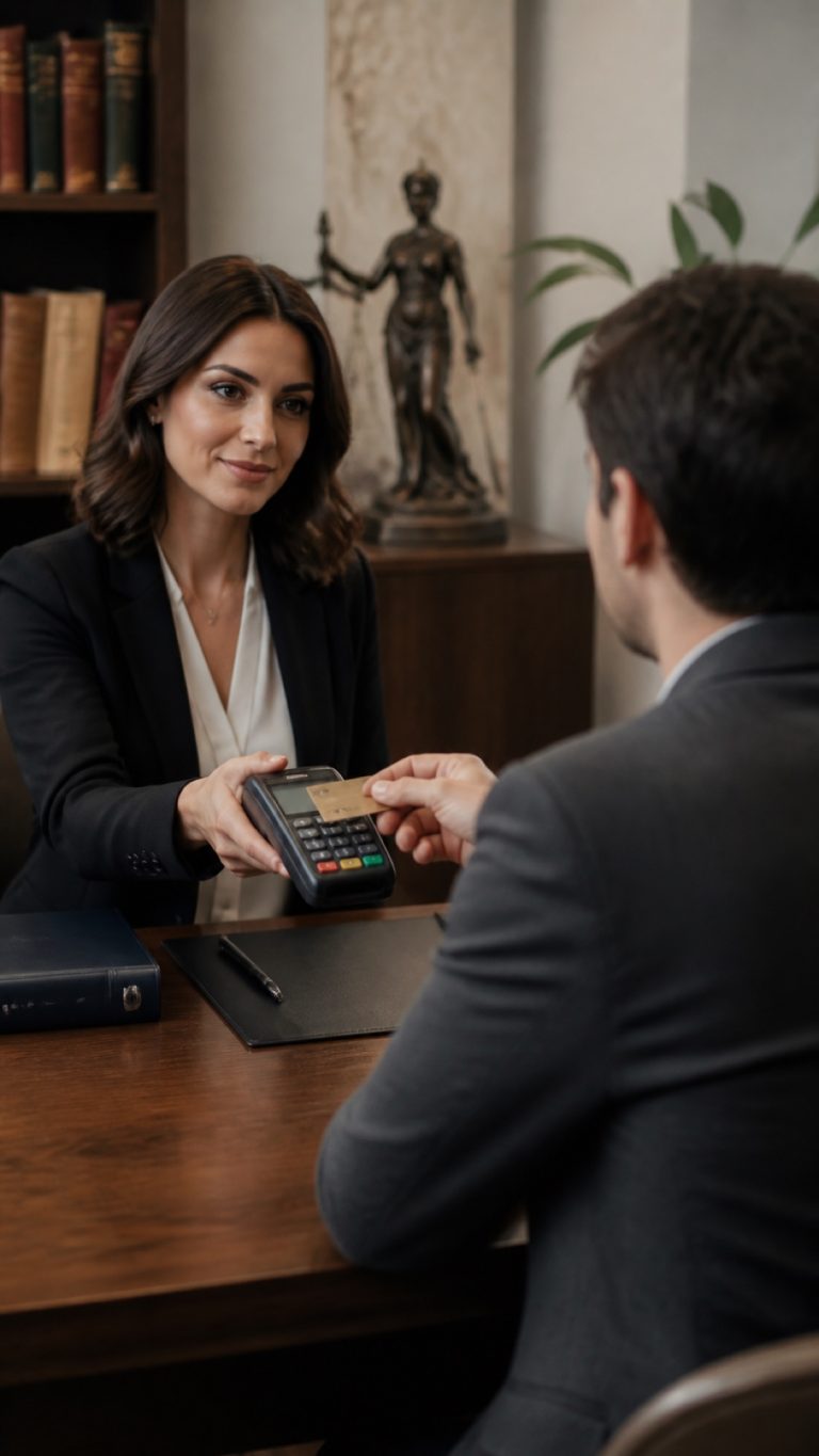 Pagare una consulenza legale con carta di credito