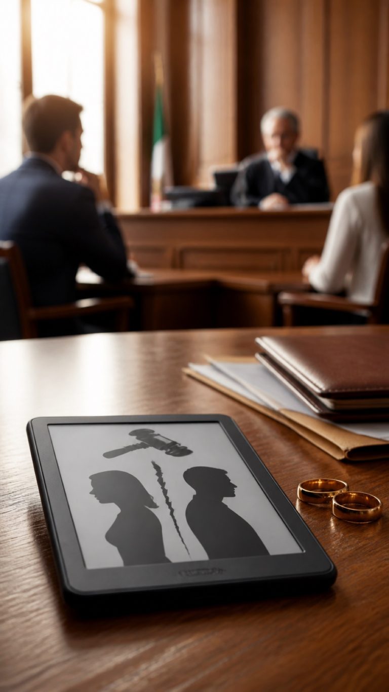 Guida a separazione e divorzio disponibile su Kindle