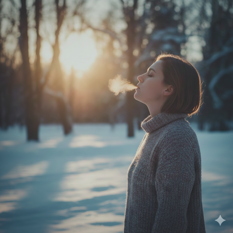 Sei un respiro che é qui adesso.
