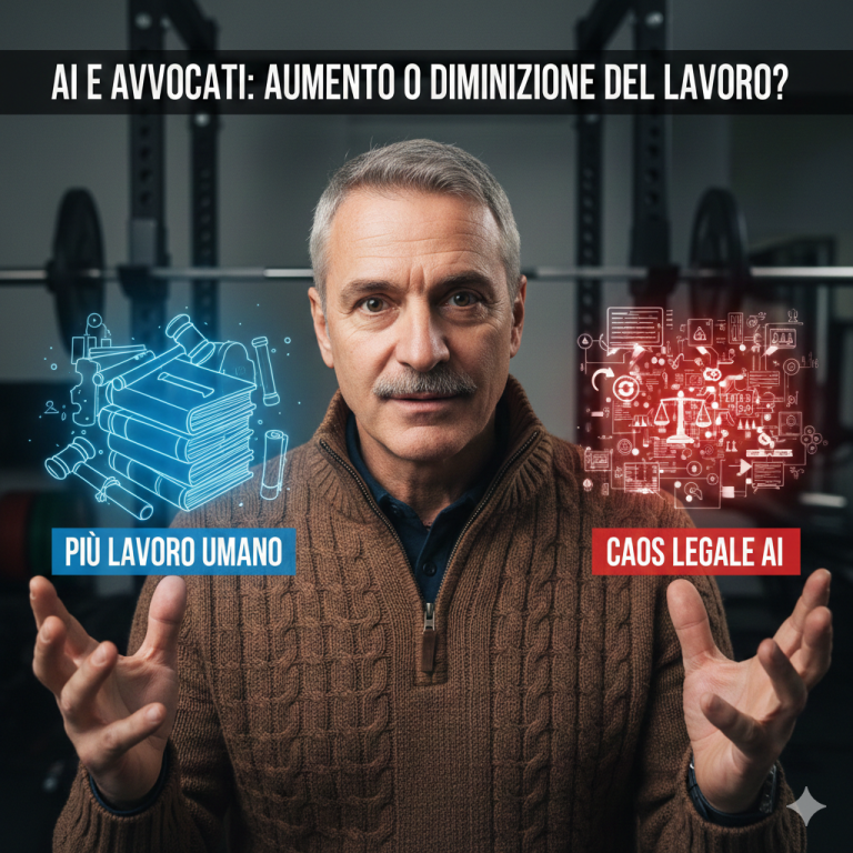Più boiate uguale più avvocati: anche con le AI.