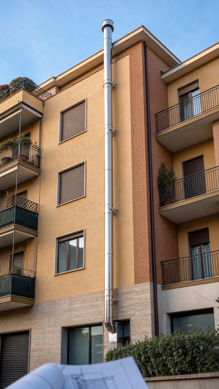 Canna fumaria in condominio: quando si può installare?
