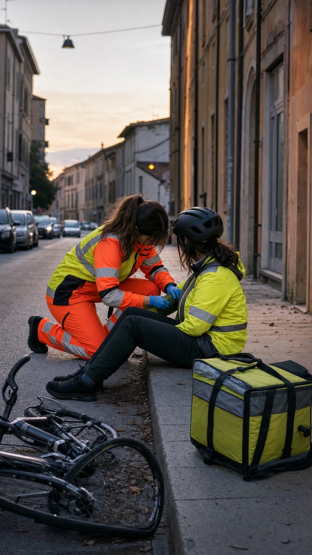 Infortunio del rider: quando interviene l'INAIL