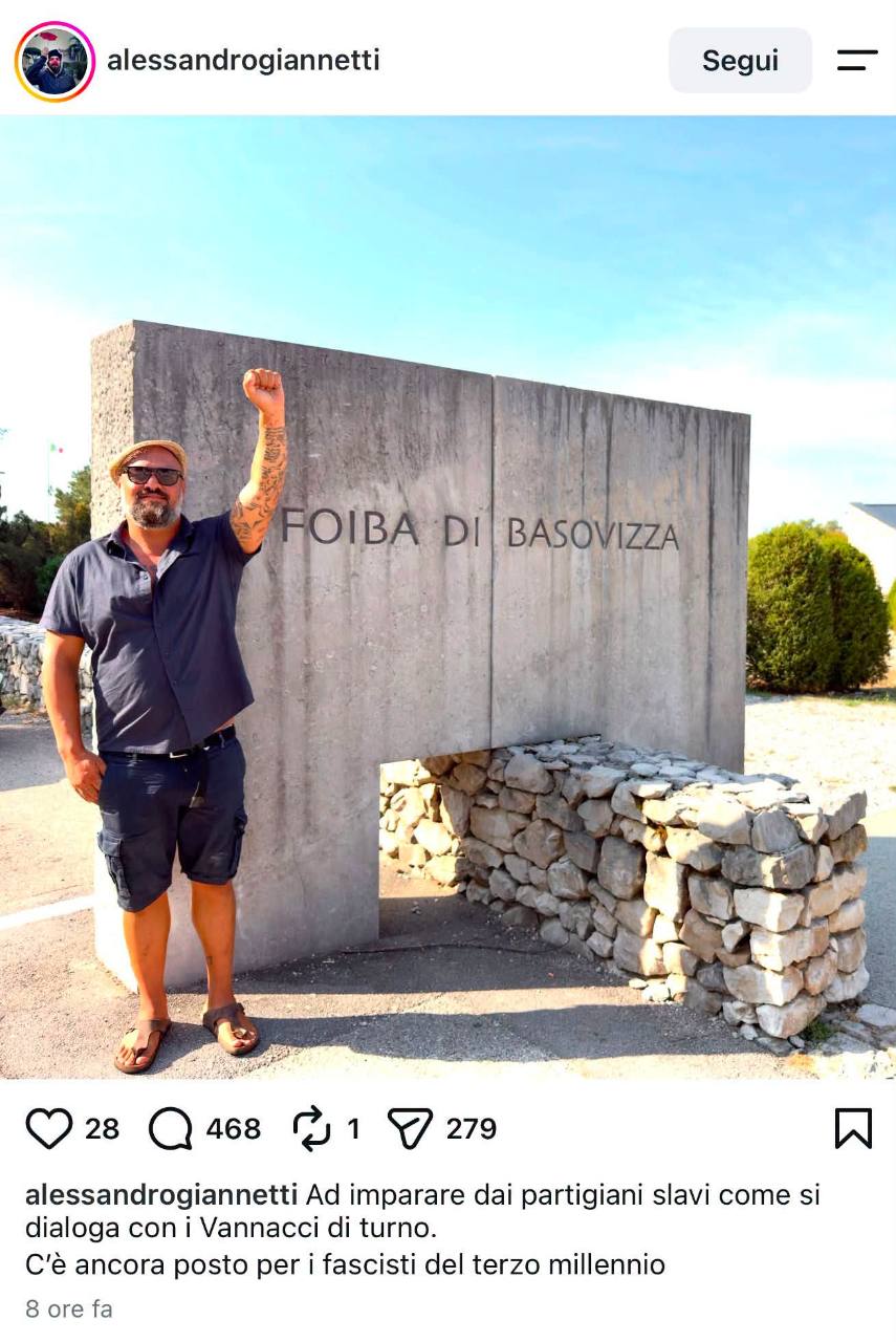 post violenza politica foiba basovizza