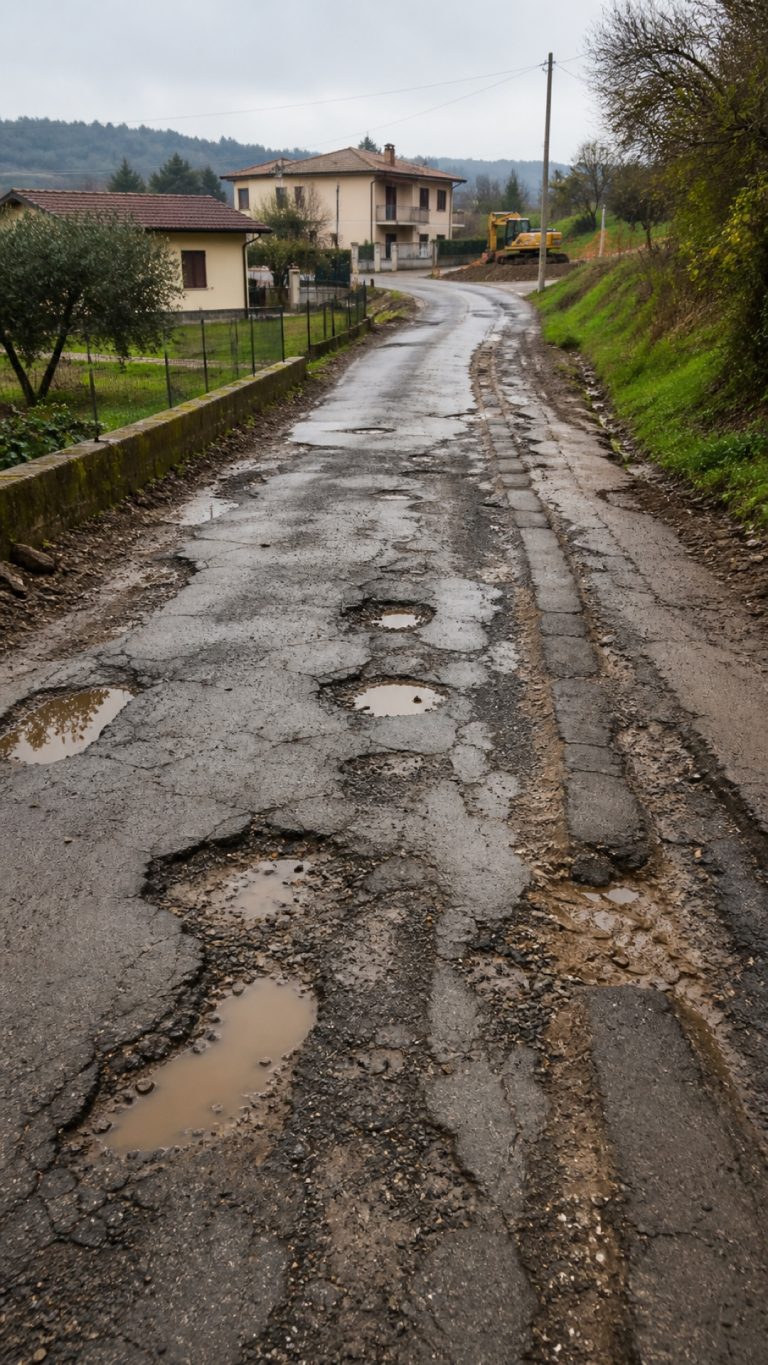 Strada vicinale distrutta: il Comune deve pagare?