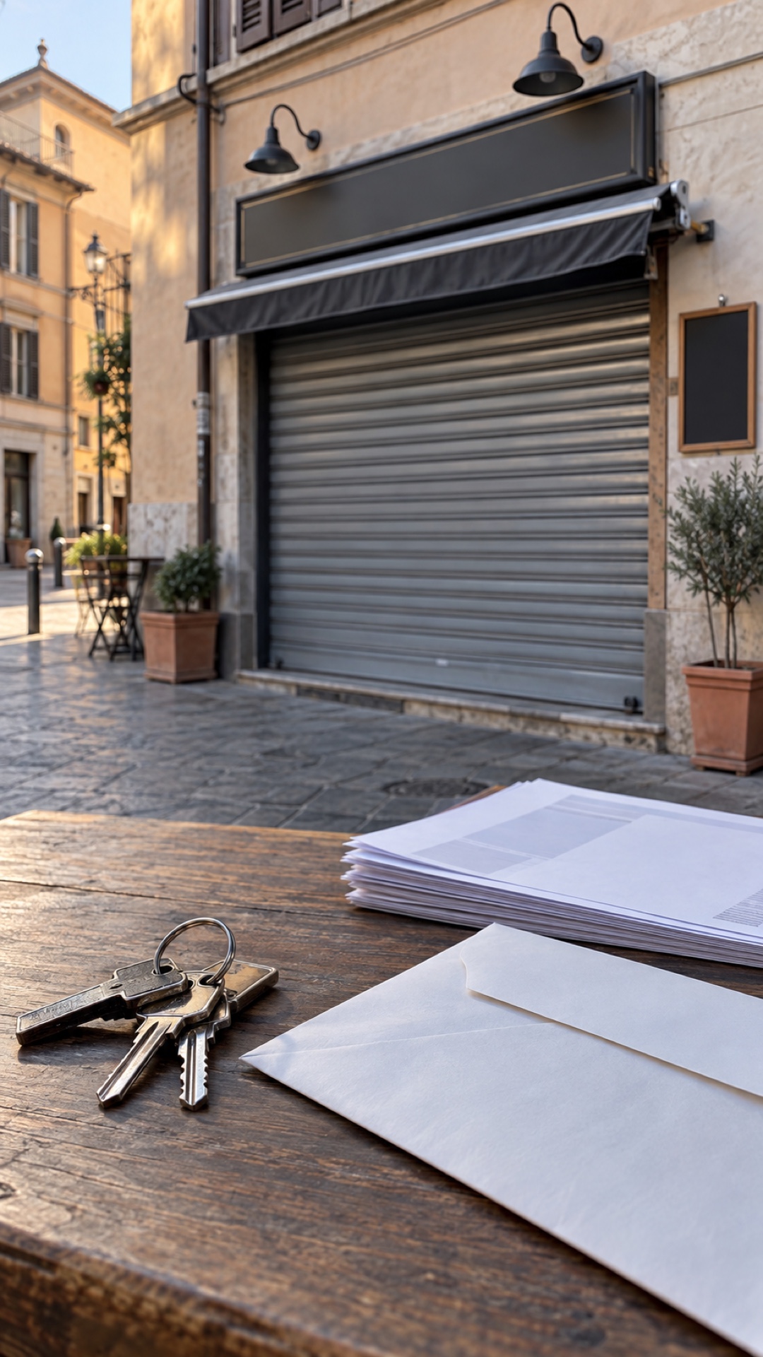 Conduttore del negozio sparito: sfratto e tasse?