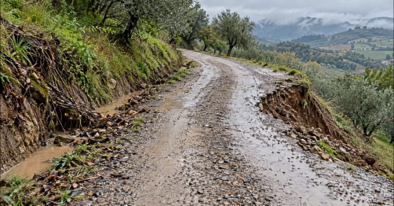 Strada vicinale franata: chi deve pagare i lavori?